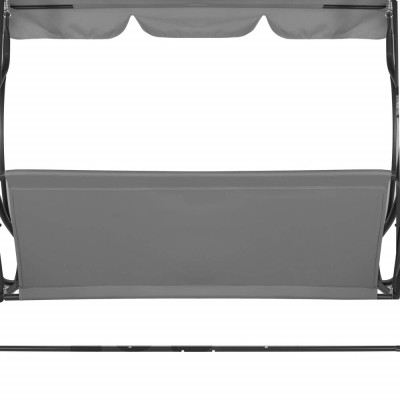Potah sedáku pro zahradní houpačky 110x90 cm SPRINGOS GS1004 šedý
