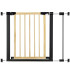Bezpečnostní zábrana 75-89 cm SPRINGOS BABYLOCK hnědáčerná