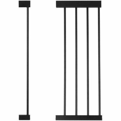 Bezpečnostní zábrana 75-117 cm SPRINGOS BABYLOCK hnědáčerná