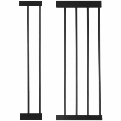Bezpečnostní zábrana 75-124 cm SPRINGOS BABYLOCK hnědáčerná