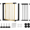 Bezpečnostní zábrana 75-110 cm SPRINGOS BABYLOCK hnědáčerná