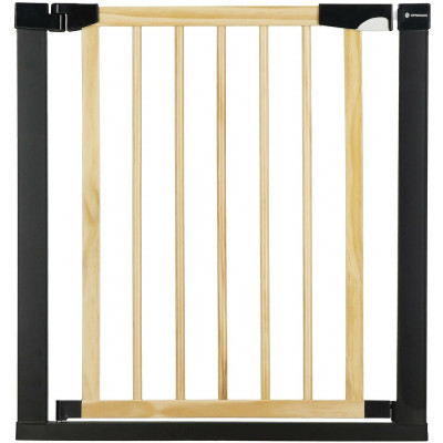 Bezpečnostní zábrana 75-110 cm SPRINGOS BABYLOCK hnědáčerná