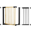 Bezpečnostní zábrana 75-110 cm SPRINGOS BABYLOCK hnědáčerná