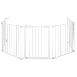 Bezpečnostní zábrana nastavitelná 318 cm SPRINGOS BABYLOCK bílá