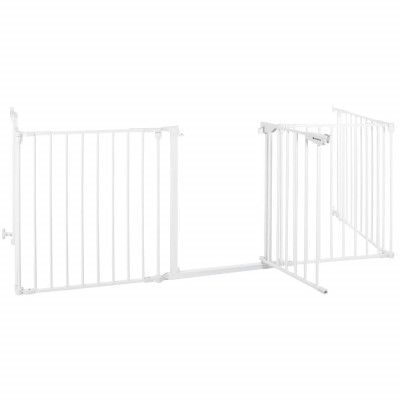 Bezpečnostní zábrana nastavitelná 318 cm SPRINGOS BABYLOCK bílá