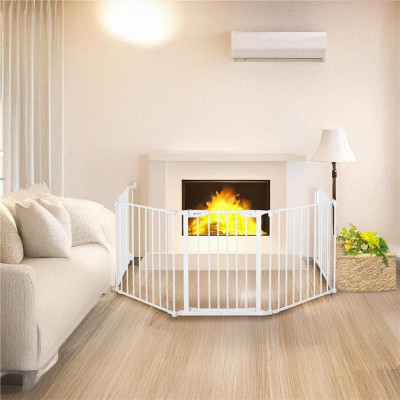 Bezpečnostní zábrana nastavitelná 318 cm SPRINGOS BABYLOCK bílá
