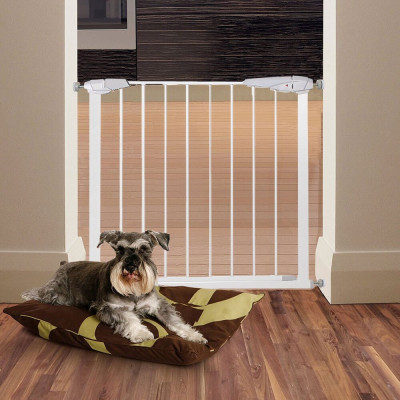 Bezpečnostní zábrana 75-120 cm SPRINGOS BABYLOCK bílá
