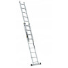 Hliníkový žebřík 2x9 příček dvoudílný DRABEST DW2-9 PRO
