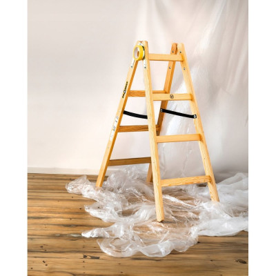Dřevěné malířské štafle 2x4 stupně oboustranné DRABEST DREW 2x4 PRO