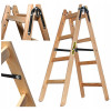 Dřevěné malířské štafle 2x4 stupně oboustranné DRABEST DREW 2x4 PRO