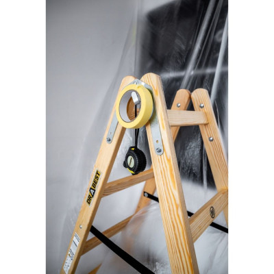Dřevěné malířské štafle 2x6 stupňů oboustranné DRABEST DREW 2x6 PRO