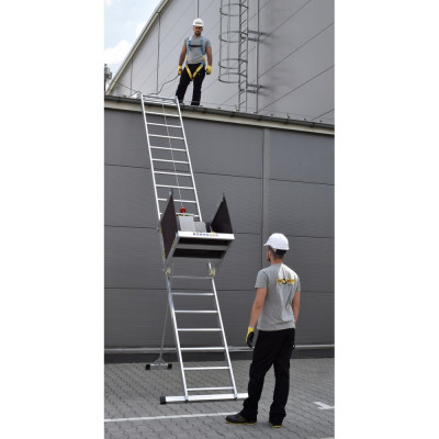 Stavební výtah s vozíkem 12,5 m DRABEST WT-12-ST PRO