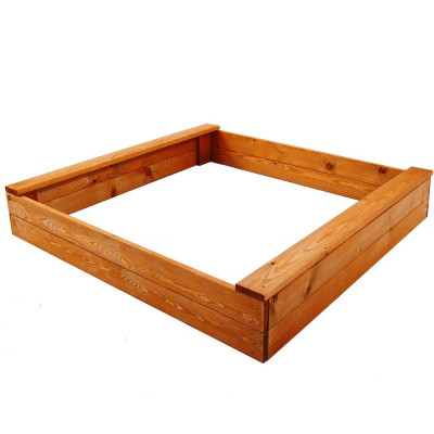Dětské pískoviště 120x120 cm SPRINGOS NIKI 120IM + podložka