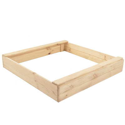 Dětské pískoviště 120x120 cm SPRINGOS NIKI 120N + podložka