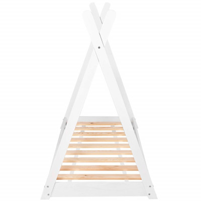Dětská teepee postel SPRINGOS TIPI bílá