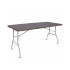 Skládací cateringový stůl 180x74 cm SPRINGOS RAUT GF0055 hnědý
