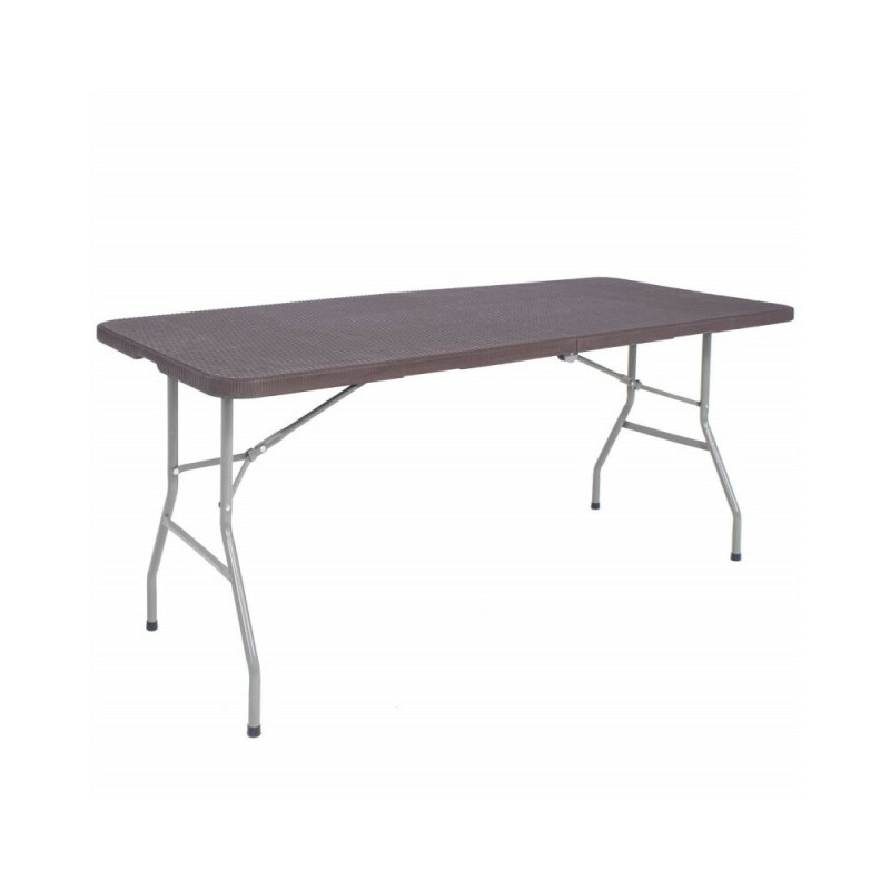Skládací cateringový stůl 180x74 cm SPRINGOS RAUT GF0055 hnědý Skládací cateringový stůl 180x74 cm SPRINGOS RAUT GF0055 hnědý