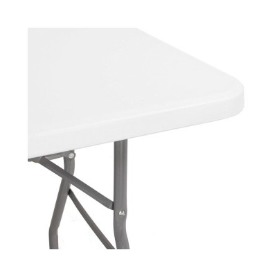 Cateringový stůl skládací 240x75 cm SPRINGOS RAUT GF0050 bílý