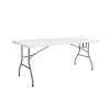 Cateringový stůl skládací 180x75 cm SPRINGOS RAUT GF0051 bílý