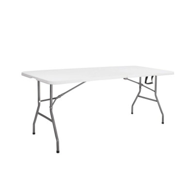 Cateringový stůl skládací 180x75 cm SPRINGOS RAUT GF0051 bílý