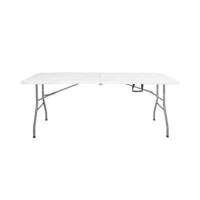 Cateringový stůl skládací 180x75 cm SPRINGOS RAUT GF0051 bílý