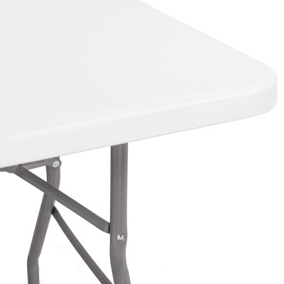 Skládací cateringový stůl 180x74 cm SPRINGOS RAUT GF0108 bílý