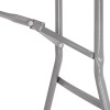 Skládací cateringový stůl 180x74 cm SPRINGOS RAUT GF0108 bílý