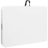 Skládací cateringový stůl 180x74 cm SPRINGOS RAUT GF0108 bílý