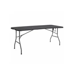 Cateringový stůl skládací 180x75 cm SPRINGOS RAUT GF0052 grafitový