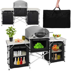 Kempingová kuchyň 175x45x110 cm SPRINGOS CUOCO