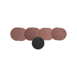 Brusný papír s adaptérem 150 mm K60, K80, K120, K240, 13-dílná sada