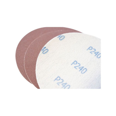 Brusný papír s adaptérem 150 mm K60, K80, K120, K240, 13-dílná sada