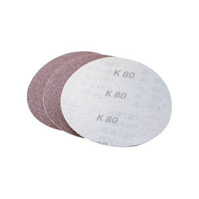 Brusný papír s adaptérem 150 mm K60, K80, K120, K240, 13-dílná sada