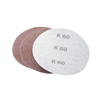 Brusný papír s adaptérem 150 mm K60, K80, K120, K240, 13-dílná sada
