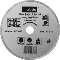 Güde Diamantový kotouč k řezačkám obkladů 200x25,4 mm