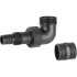 Hadicová přípojka s vnějším závitem pro ponorná čerpadla, pro průměr hadice 25 mm nebo 32 mm, závit 1" AG nebo 1 1/4" AG. Vhodná pro Ponorné čerpadlo GT 2500 (kód zboží: 94613), Kalové ponorné čerpadlo GS 4000 (kód zboží: 94621), Kalové ponorné čerpadlo GS 4002P (kód zboží: 94630).
