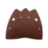 Brusný papír delta 93x93 mm, 2x K100, 2x K120, 2x K180
