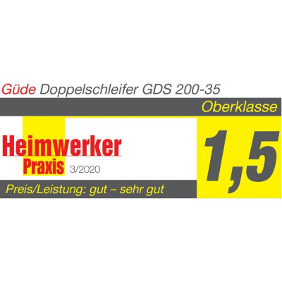Stolní dvoukotoučová bruska GDS 200-35