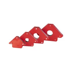 Güde Magnetické úhelníky pro svařování 12, 22, 33, 50 kg, 4-dílná sada