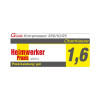 Kompresor bezolejový 1500 W 10 bar 25 litrů AirPoer 3501025