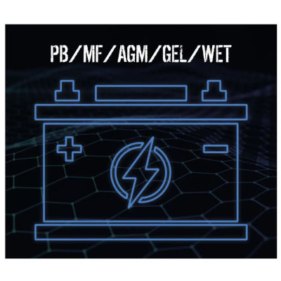 Güde Automatická nabíječka baterií GAB 12V-6V-1A
