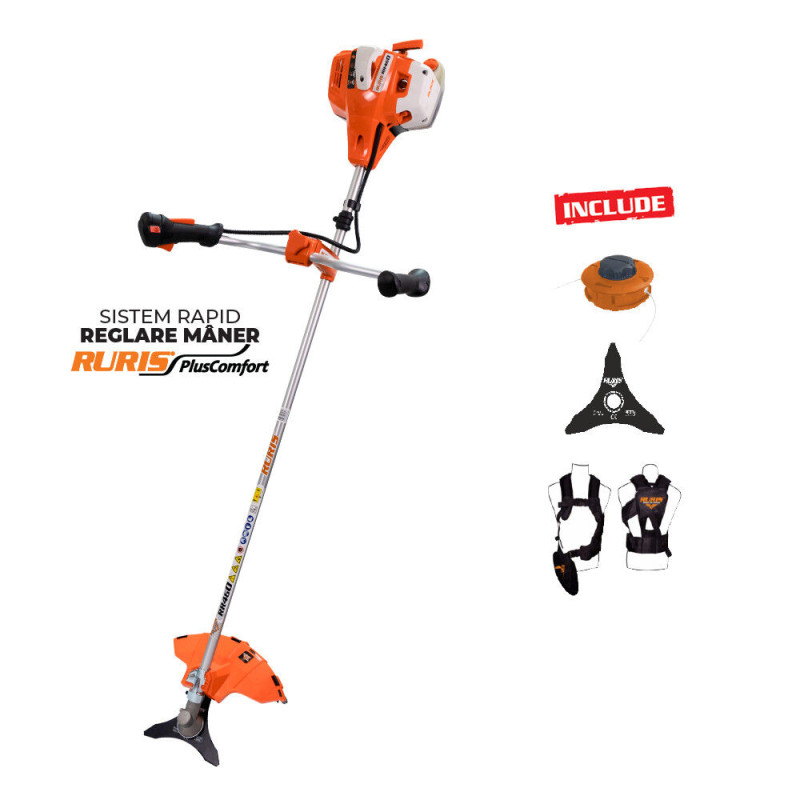 Ruris Motorový křovinořez RR460 Ruris Motorový křovinořez RR460