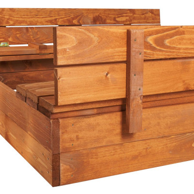 Dětské pískoviště s krytem 150x150 cm SPRINGOS + podložka