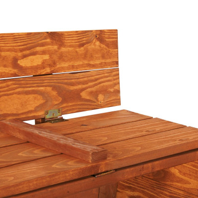 Dětské pískoviště s krytem 150x150 cm SPRINGOS + podložka