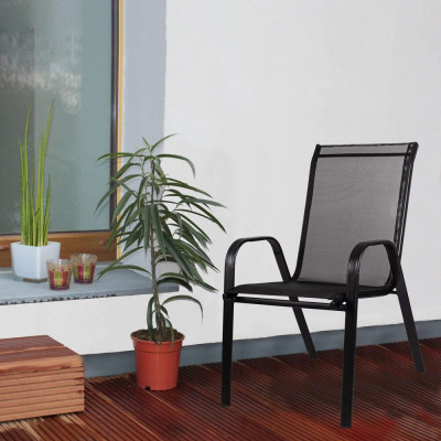 GF0071 ZAHRADNÍ ŽIDLE 73 X 55,5 X 93 CM