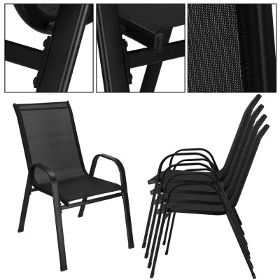 GF0071 ZAHRADNÍ ŽIDLE 73 X 55,5 X 93 CM