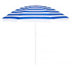 Zahradní slunečník 160 cm SPRINGOS VIVA BU0008 modro-bílý