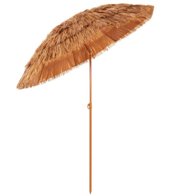 Zahradní slunečník 135 cm SPRINGOS HAVAJ BU0023 hnědý