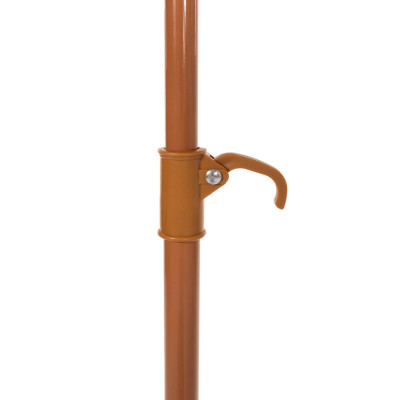 Zahradní slunečník 135 cm SPRINGOS HAVAJ BU0023 hnědý