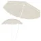 Zahradní slunečník 145 cm SPRINGOS CLASSIC BU0024 světle béžový